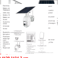 Kāleka Sim waho palekana 4g Solar Camera